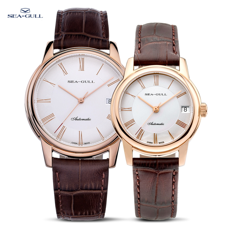 Omega Watch Constellation - Seagull-reloj mecánico minimalista para hombre, pulsera
