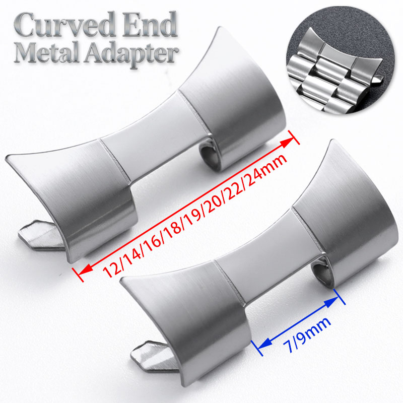 Curved Spring Bar - Adaptador de extremo curvado de acero