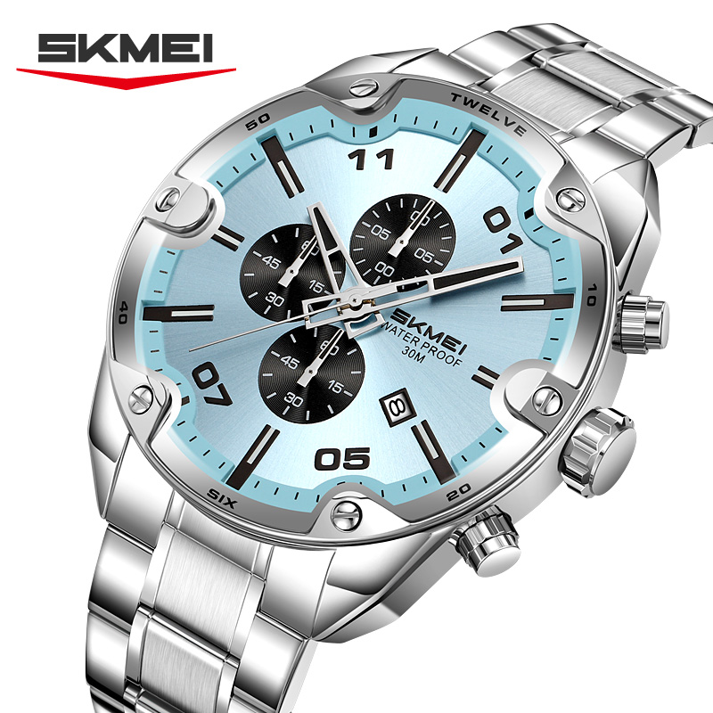 Reloj de cuarzo SKMEI 9387 con - Suede Strap Watch reseña y precio