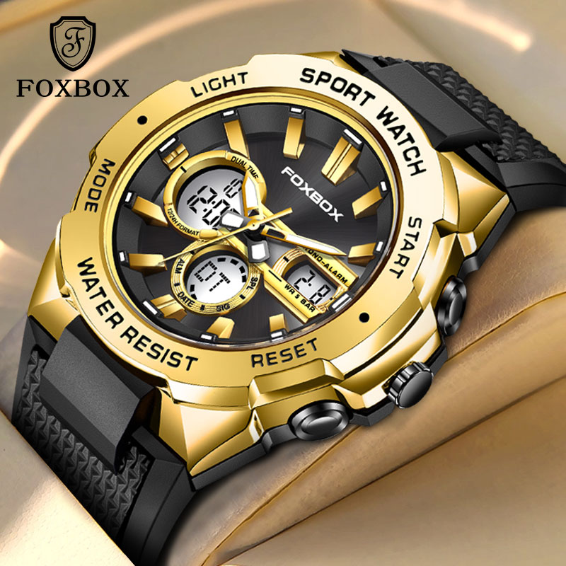 FOXBOX Nuevos Relojes Militare - Suede Strap Watch reseña y precio