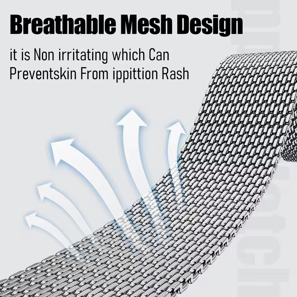 Correa de malla milanesa de ac - Milanese Loop Magnetic reseña y precio