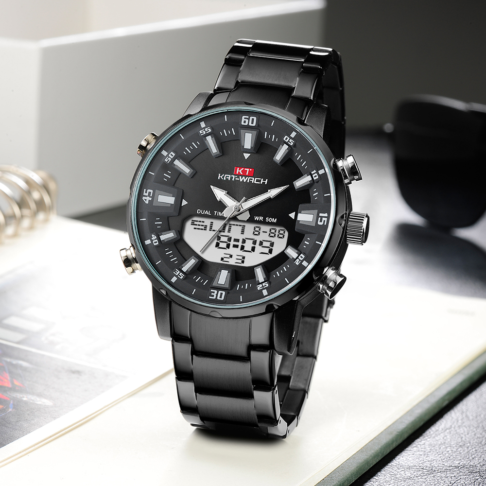 Relojes de Cuarzo para Hombre  - Suede Strap Watch reseña y precio