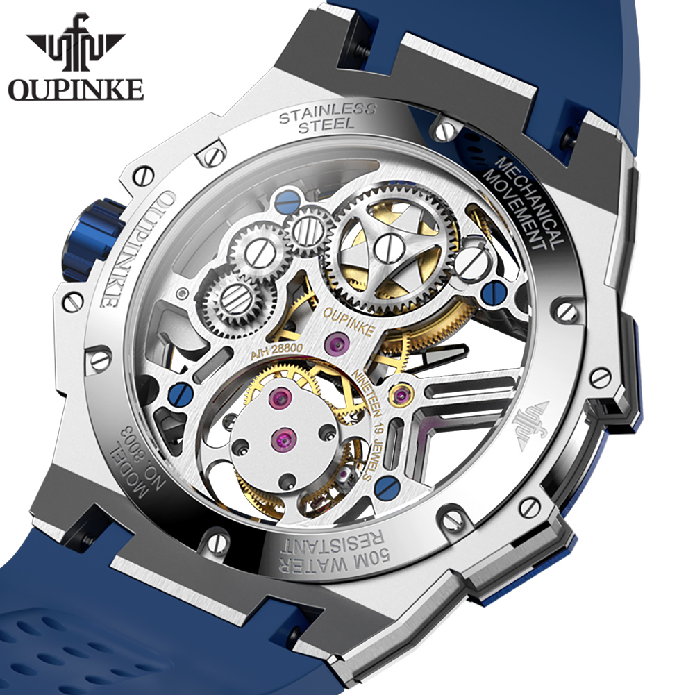 OUPINKE 8003 reloj Tourbillon  - Omega Watch Constellation reseña y precio