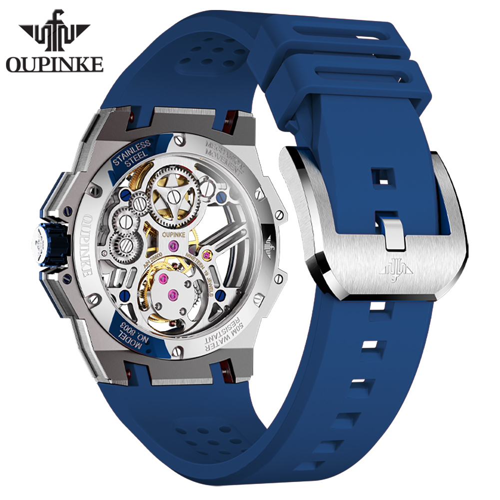 OUPINKE 8003 reloj Tourbillon  - Omega Watch Constellation reseña y precio
