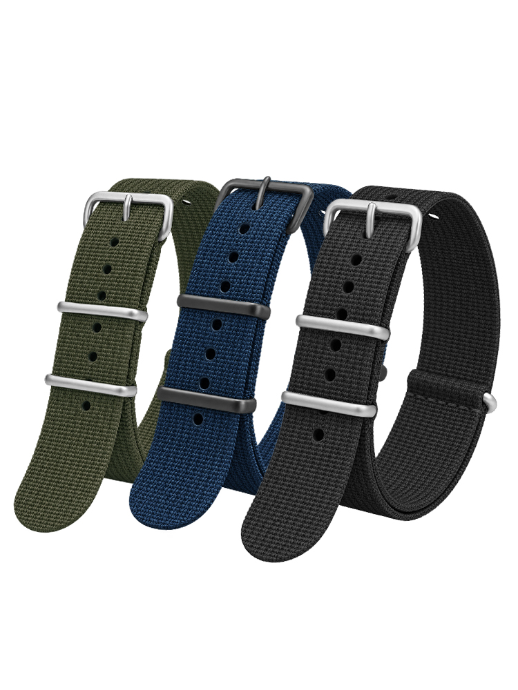 Correa de nailon acanalado par - Nato Strap Nylon reseña y precio